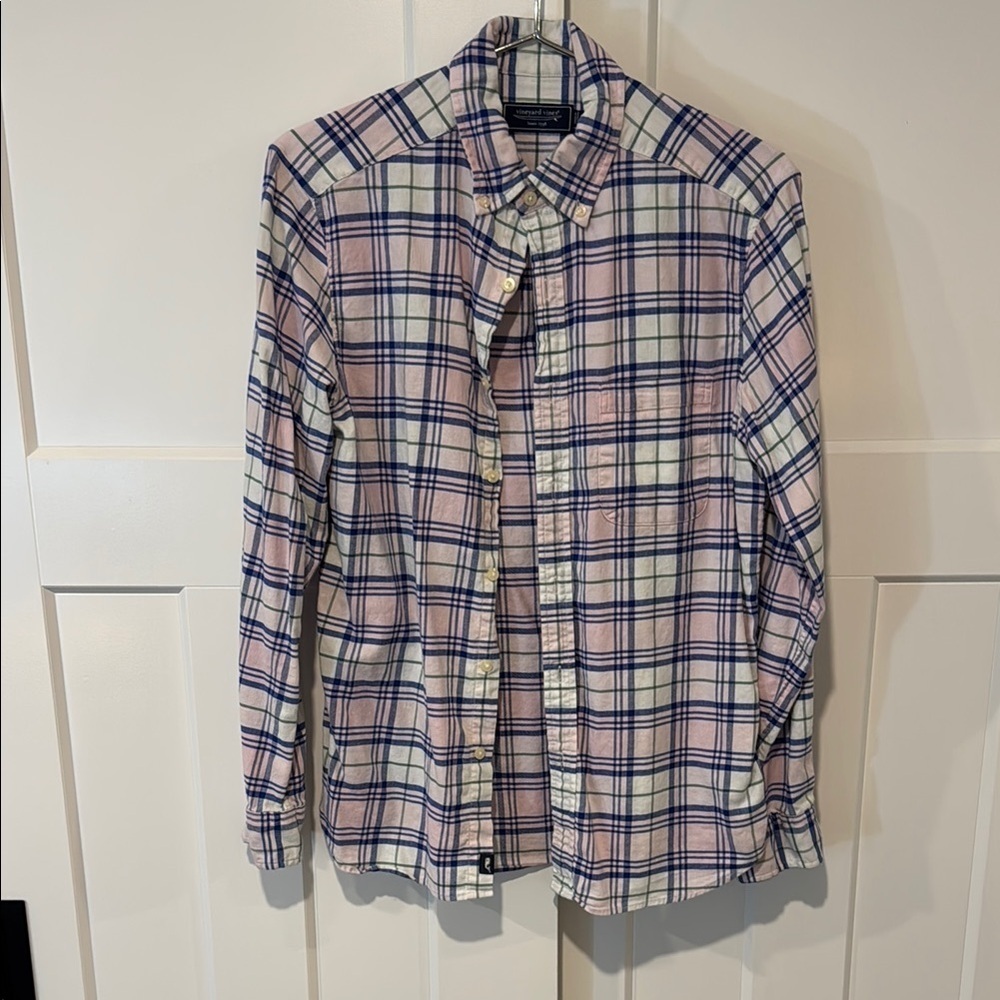 Vineyard Vines Plaid Men's Shirt - Picture 1 of 5